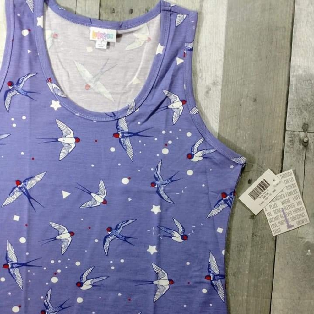 LuLaRoe Bird Tank Top